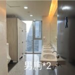 台中七期CBD時代廣場大樓公設男廁-JR場地租借